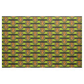 Pop Art TIGER HEAD + Ihr Backgr. Ideen Stoff (Yard (91,4 cm))