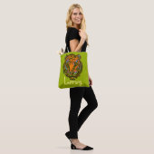 Pop Art TIGER HEAD + Ihr Backgr. Ideen Tasche (Am Model)