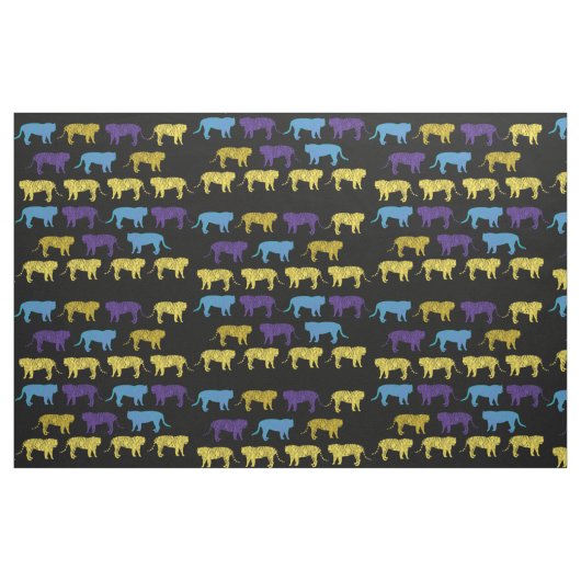 Pop Art Tigers  Stoff (Yard (91,4 cm))