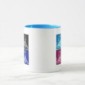 Pop Art Tigers Tasse (Zentrum)