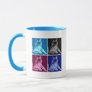 Pop Art Tigers Tasse