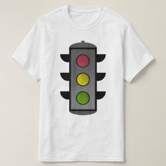 Pop Art Traffic Light T-Shirt (Design vorne)
