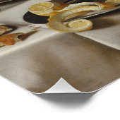 Pop Art Trendy Rise and Slay Funny Poster (Ecke)