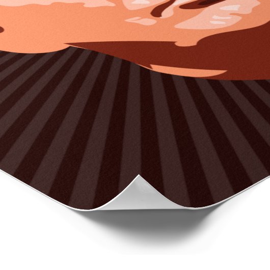 Pop Art Trump Poster (Ecke)