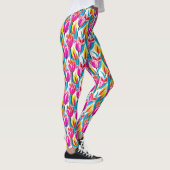 Pop Art Tulips Leggings (Rechts)