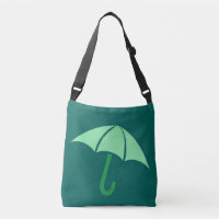 Pop Art Umbrella Green