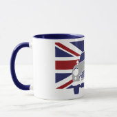 POP ART UNION JACK DB5 AUTO AUTO TASSE (Links)