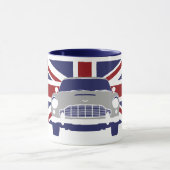 POP ART UNION JACK DB5 AUTO AUTO TASSE (Zentrum)