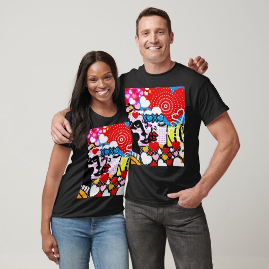 Pop Art Valentine T-Shirt (Unisex)