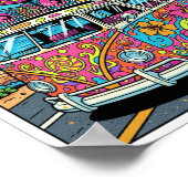 Pop Art Van Poster (Ecke)