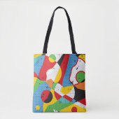 Pop Art, Vibrant Minimalismus. Tasche (Vorderseite)