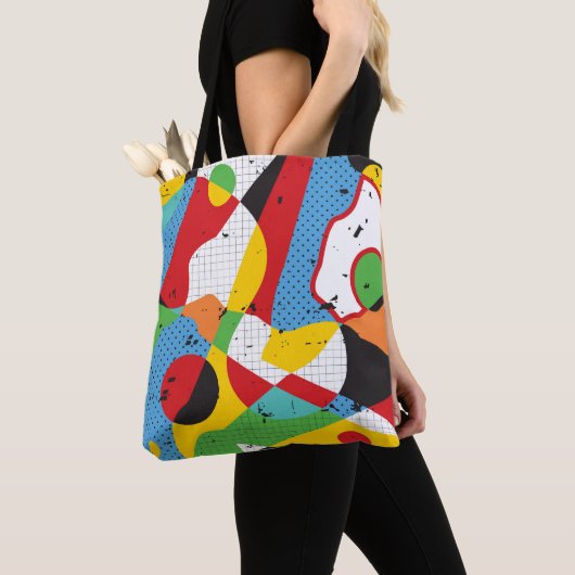 Pop Art, Vibrant Minimalismus. Tasche (Von Nahem)