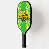 Pop Art Viel Glück Pickleball Schläger (Links)