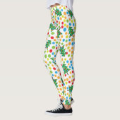 Pop Art Weihnachten Leggings (Links)
