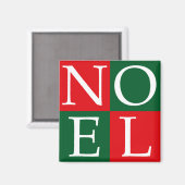 Pop Art WEIHNACHTEN Magnet (Vorderseite/Rückseite)