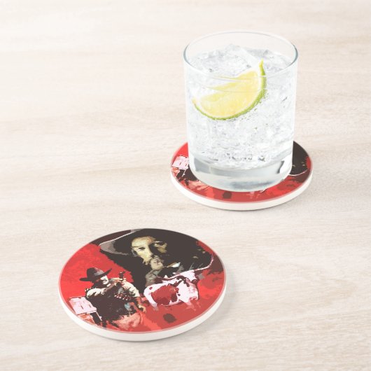 Pop Art Western Untersetzer (Seite)