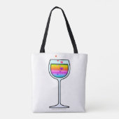 POP ART WINE TASCHE (Rückseite)