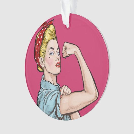 POP Art - Wir können es tun! Ornament (Vorderseite)