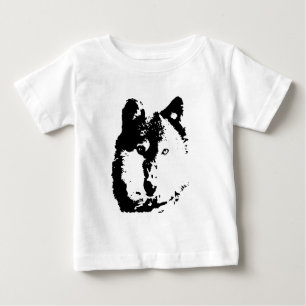 Pop Art Wolf Baby T-shirt
