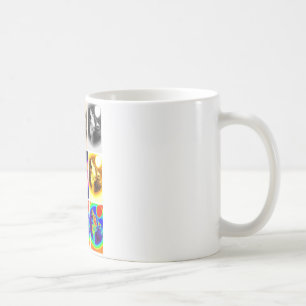 Pop Art Wolf Kaffeetasse