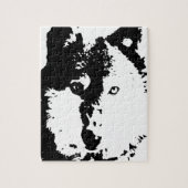 Pop Art Wolf Puzzle (Vertikal)