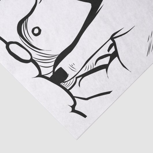 Pop Art Woman Cry Seidenpapier (Ausschnitt)