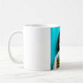 Pop Art Woman Kaffeetasse (Links)