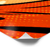 POP ART WOMAN POSTER (Ecke)