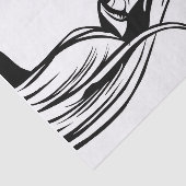 Pop Art Woman Tissue Paper Seidenpapier (Ausschnitt)