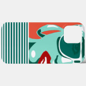 Pop Art Woman White Sunglasses Biting Red Lips Case-Mate iPhone Hülle (Rückseite (Horizontal))