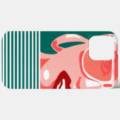 Pop Art Woman White Sunglasses Biting Red Lips Case-Mate iPhone Hülle (Rückseite (Horizontal))