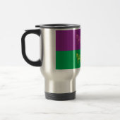 Pop Art Zebra Reisebecher (Links)