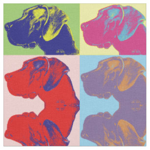Pop Art zeichne Dane Stoff
