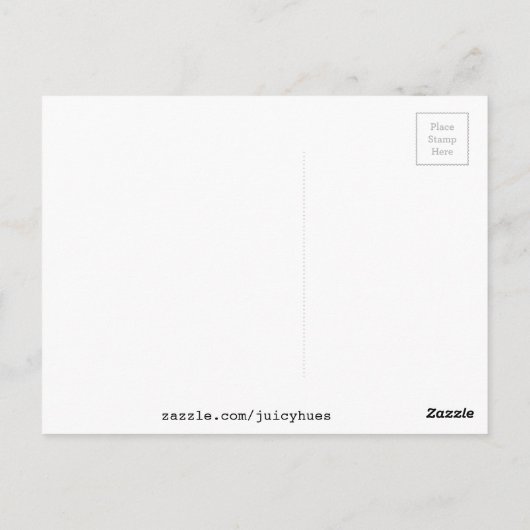 Pop Art Zitrusfrüchte Limone Früchte Original Aqua Postkarte (Rückseite)