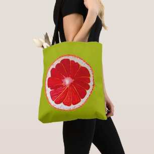 Pop Art Zitrusfrüchte Tasche