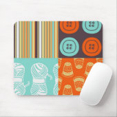 Pop-Artmuster - nähend Mousepad (Mit Mouse)