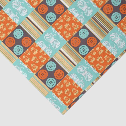 Pop-Artmuster - nähend Seidenpapier (Ausschnitt)