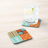 Pop-Artmuster - nähend Untersetzer (Rechte Seite)