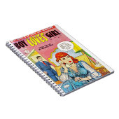 Pop Arts - Romance - Junge Lieben Mädchen - Anruf Notizblock (Rechte Seite)