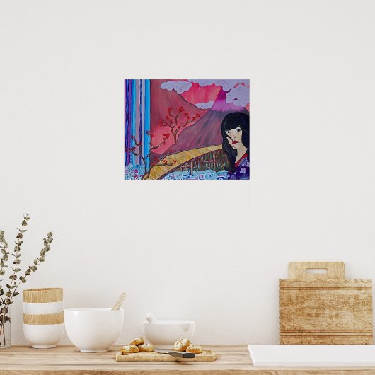 Pop Asien Poster (Küche)