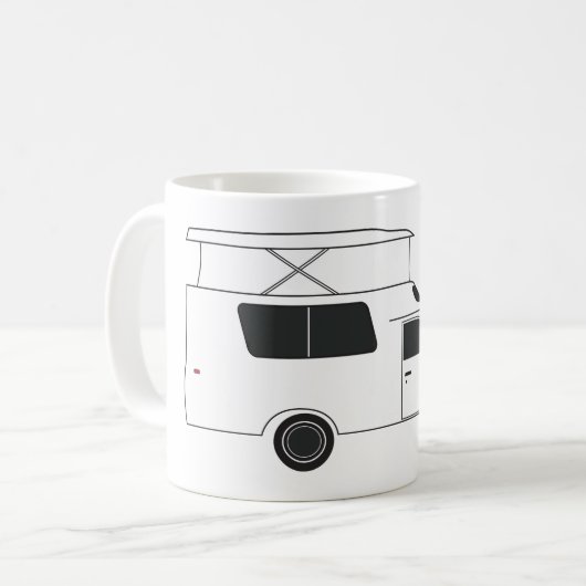 Pop auf Chinook-Camper Kaffeetasse (Vorderseite Links)