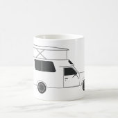 Pop auf Chinook-Camper Kaffeetasse (Mittel)