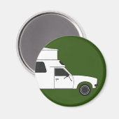 Pop auf Chinook-Camper Magnet (Vorderseite/Rückseite)