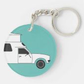 Pop auf Chinook-Camper Schlüsselanhänger (Rückseite)