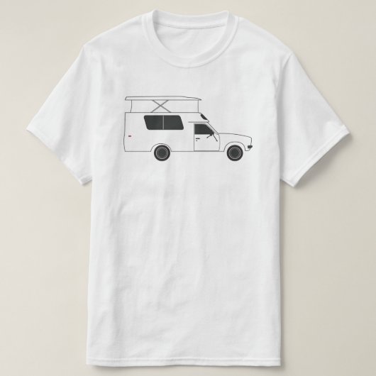Pop auf Chinook-Camper T-Shirt (Design vorne)
