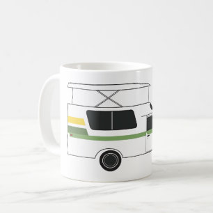 Pop auf Chinook Campingplatz Retro Zitrone Limon Kaffeetasse