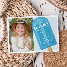 Pop auf | Popsimic Summer Kindergeburtstag Party Einladung