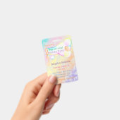 Pop auf über Blasen Kindergeburtstag Party laden Ausweis (Handheld)