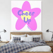 Pop Aufwärmen Kunst Rosa Christliche Leinwand Kuns (Insitu (Schlafzimmer))