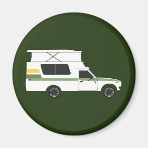 Pop aufwärts Chinook Camper Retrolemon Limon Magnet